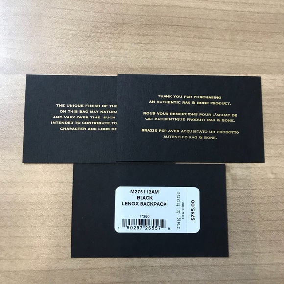 NWOT Rag & Bone Lenox Backpack - Picture 6 of 8